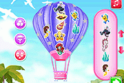  Princess Girls Air Balloon Trip